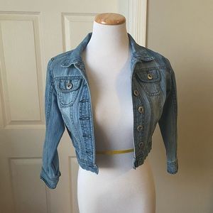 Cropped Jean Jacket